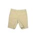 Gap Kids Khaki Shorts: Tan Print Bottoms - Size 16 - Light Wash
