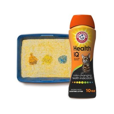 Arm & Hammer Litter Health IQ Cat Litter Additive with Color Changing Health Indicators, 10-oz container
