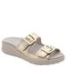 David Tate Frenchy - Womens 8 Gold Sandal W