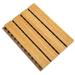 Wooden Sound-absorbing Acoustic Absorption Insulation Material Soundproofing for Walls Plank Wallpaper Dampening Tool Child