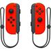 Ababeny Game controller Game Controller with Wrist Strap for Nintendo Switch Game controller Left Right L/R Black Wireless Controller Compatible with Nintendo Game controller( Christmas Gifts)-Red