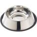 Dog Bowl - No Tip Mirror Finish Super Heavy Duty Rubber Base Dishes For Dogs(8Oz (1 Cup/227Ml) - 1/2 Pint)