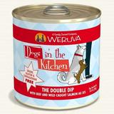 Weruva Dogs in the Kitchen The Double Dip with Beef Wild-Caught Salmon Au Jus Dog Food