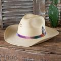 Charlie 1 Horse Palm Leaf Straw Cowboy Hat - Poncho