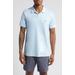 Slim Fit Tipped Logo Embroidered Organic Cotton Interlock Polo