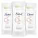 Dove 0% Aluminum Free Deodorant 24-hour Odor Protection Rose Petals Deodorant for Women 2.6 Ounce (Pack of 3)