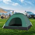 mtvxesu Camping Tent Instant Automatic Expansion up Lightweight Camping Tent Outdoor Easy Set up Automatic Family Travel Tent Portable Windproof Dome Tent for Camping Hiking & Traveling