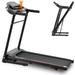 Treadmill Home Foldable Treadmill Folding Treadmill for Home Workout 5 LCD Screen Shock-Absorbent Running Deck Device Holder - 250 LB Capacity