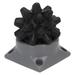 Fascia Massage Ball Detachable Muscle Relaxation Spiky Suction Massage Ball for Yoga Fitness Black