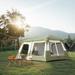 Ktaxon 10-Person Instant Cabin Tent Perfect for Outdoor Adventures Picnics Camping and Gatherings with Friends Green