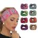 10 PCS Boho Bandeau Headbands for Women Wide Bandana Headbands Knot Hair Scarf Headbands Floral Printed African Hair Bands Elastic Turban Non Slip Hair Band Sport Yoga Running for Girl-Style:Style 1;