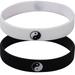 Tai Chi Bracelet Feng Shui Charm Men and Women 2 Pcs Wristband Sports Silica Gel Christmas Shams Goodies