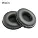 Welling 1 Pair Headphone Cushion Protective Replaceable Protein Faux Leather Noise-insulation 50mm-110mm Gaming Headset Pad for Earphone