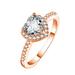 Kayannuo Gifts For Women Christmas Clearance Mother s Day Ring Bridal Zircon Diamond Elegant Engagement Wedding Band Gift Christmas Gifts