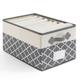 Large Capacity Storage Box, Foldable Clothes Organizer, Perfect Household Desktop Storage And Wardrobe Storage Box