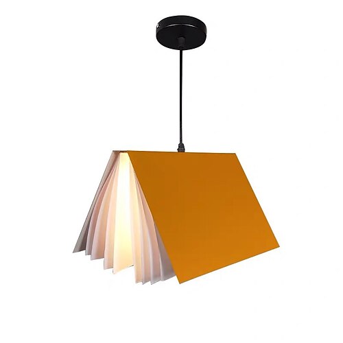 Kreative Pendelleuchte im Buchstil, Macaron-Farbe, industrielle Beleuchtung, Bibliothek, Buchbar, Buchhandlung, Dekor, Lampenschirm, Beleuchtungskörper, einzigartige Persönlichkeit, einfacher Image