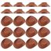 Mini Cowboy Hat Plastic Hats Kid Gifts Dolls Accessories Little Ducks Child Cake 40 Pcs