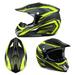 Full Face Motocross Helmet Dirt Bike Helmets Off-Road Helmet for Unisex Adult Youth Motorcycle Helmet MX ATV Motorbike Helmet A2