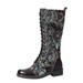 Boots Womens Embroidered Vintage Boots Motorcycle Boots Ethnic Style Long Boots Shoes