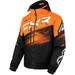 FXR Mens Boost FX 2-in-1 Snowmobile Jacket F.A.S.T. 3.0 HydrX Pro Black Orange - XX-Large 240026-1030-19