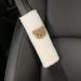 Car Seat Belt Shoulder Protector Cute Rabbit Bear Car Interior Decoration Insurance Belt Adjuster Cartoon Doll Car Accessories