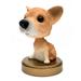 Dog Design Head-Shaking Ornaments Car Interior Decor Puppy Figurine Desktop Decoration Car Ornament (Chihuahua)