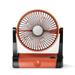 Camping Fan With LED Lantern 10000mAh 8.9-Inch Rechargeable Outdoor Tent Fan 180Â°Head Rotation Stepless Speed And Quiet Battery Operated USB Fan For Picnic