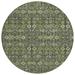 Addison Rugs Chantille ACN574 Green 8 x 8 Indoor Outdoor Area Rug Easy Clean Machine Washable Non Shedding Bedroom Living Room Dining Room Kitchen Patio Rug