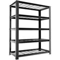 LLBIULife Garage Shelving Heavy Duty Shelves 72 Adjustable Shelves for Garage Heavy Duty 2450lbs Load Capacity Garage Rack 72 H X35.5 W X 16 D