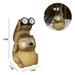 Deagia Home Party Clearance Garden Decor Solar Outdoor Statues: Yard Hedgehog Solar Animals Lights Outside Decorations Patio Ornaments Porch Backyard Funny Sculptures Kitchen Accessories