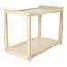 Wood Bookcase Living Room Desktop Magazine Organizer Office Desktop Book Shelf Rack