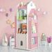 TJUNBOLIFE Fashion Bookshelf Creative Bookshelf Child File Organizer Bookcase Â° Rotating Bookshelves Unique Castle Child Rack Bookcase not Shaking