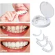 Sdotter silikon simulierte Zahnspangen obere/untere Zahnersatz furniere perfekte Furniere Zahnersatz