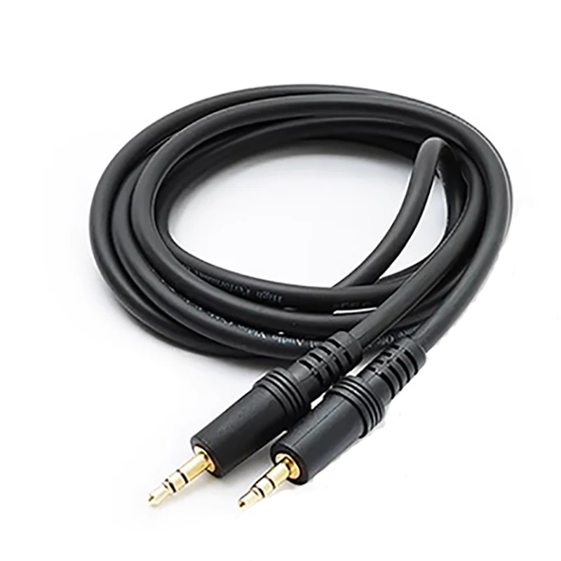 3,5mm bis 3,5mm Audio kabel Stereo-Audio-Interface-Anschluss für Auto-Handy-Computer-Lautsprecher Image