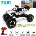 Zwn 1:12 / 1:16 4wd rc Auto mit LED-Lichtern 2 4g Funk fernbedienung Autos Buggy Offroad Control