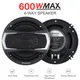 2 stücke 6 Zoll 600W 4-Wege-Autolautsprecher Auto-Musik-Stereo-Vollbereichs-HiFi-Lautsprecher mit