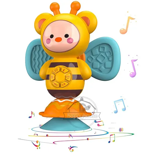 Saugnapf Spielzeug für Babys pielzeug 0 12 13 24 Monate Montessori Spinner Musikspiel zeug Säugling