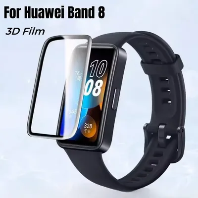 2 Stück Displays chutz folie für Huawei Band 8 gebogene weiche Schutz folie für Huawei Band8 Smartwatch Zubehör Image