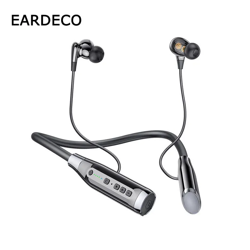 EARDECO 100 Stunden Wiedergabe Drahtlose Kopfhörer Bluetooth 5.0 Kopfhörer Kopfhörer Bass Stereo Telefon Spiel Headset IPX5 4 Lautsprecher Image