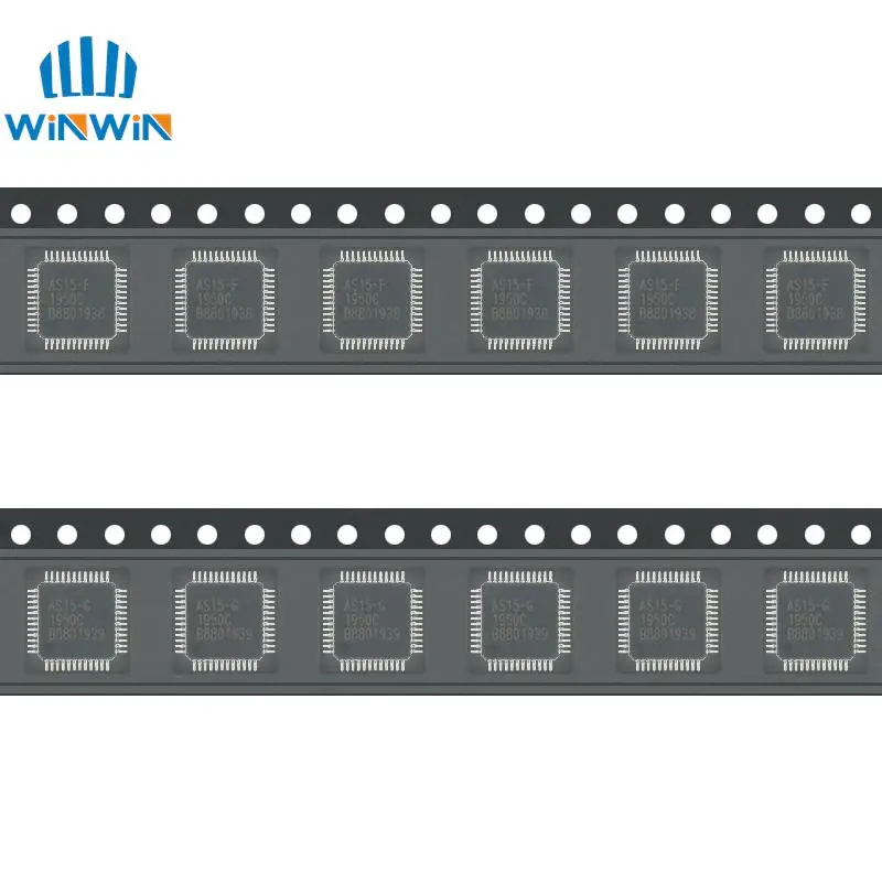 5 TEILE/LOS AS15-F AS15F AS15-G AS15G QFP48 AS15 Original LCD chip E-CMOS Image