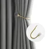 Neue große stilvolle Vorhang zurückhalten Metall Krawatte Quaste Arm Hakens ch laufe Halter