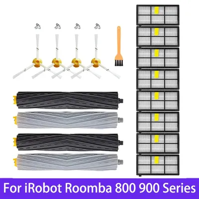 HEPA-Filter Hauptseitenbürsten für iRobot Roomba 800 900 Serie 805 864 871 891 960 961 964 980 Image