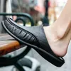 Männer Eva Schuhe geschlossen Zehen Hausschuhe plissiert Mann Freizeit schuhe weichen Strand halbe