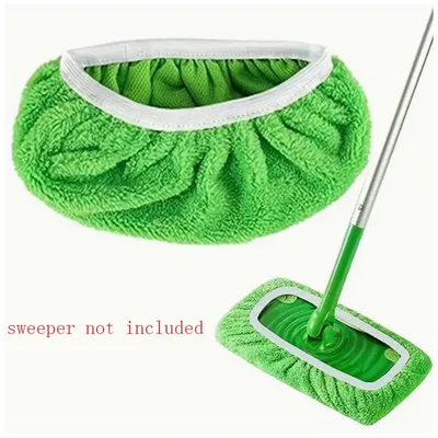 1pc Mop Ersatz Pad Flach boden Mop Tuch wasch bar und langlebig Ersatz Mop Tuch Stauben tfernung Mop Kopf nass und trocken verwenden