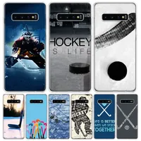 Eishockey Sport Handy hülle für Samsung Galaxy S24 S22 S23 Ultra S20 Fe S10 S21 plus S10E S9 S8