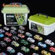 20 Stück Kinderspiel zeug Legierung Auto Modell Set mit Aufbewahrung sbox Druckguss Autos für Jungen