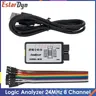 USB-Logik analysator 24MHz 8 Kanal 24 Sekunden Logik analysator Debugger für Arm Fpga Logik