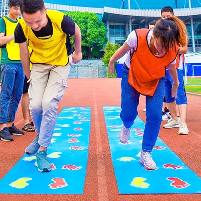 Hand und Füße Spiel im Freien Teambuilding-Aktivität sensorische Spielzeuge für adhd Kinder Image