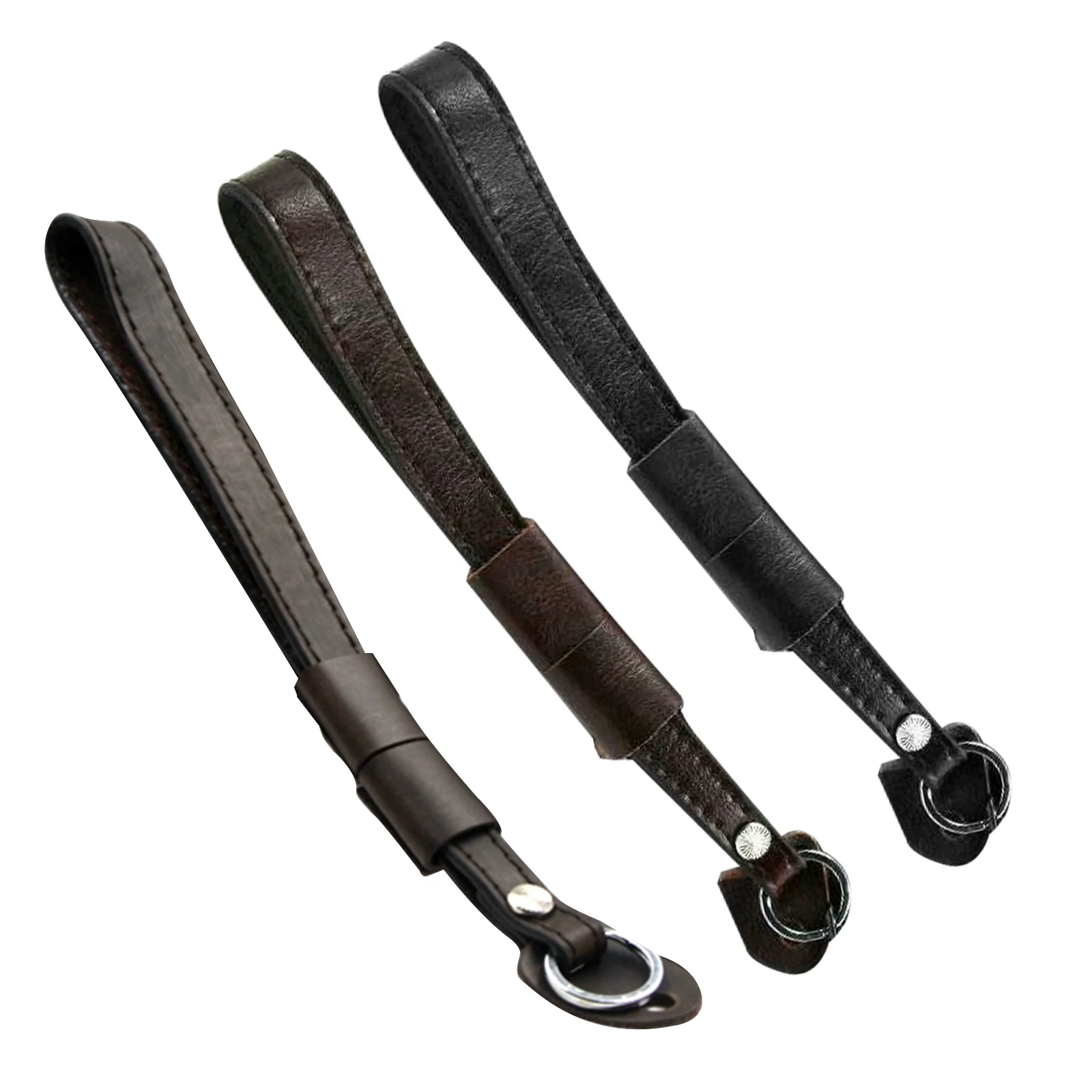 Neuer Kameragurt aus echtem echtem Leder für Nikon Sony FUJI Leica Camrea-Zubehör Image