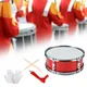 11 "Snare Drum leichte Percussion Instrument Drum Sets Snare Drum Zubehör Musikspiel zeug für